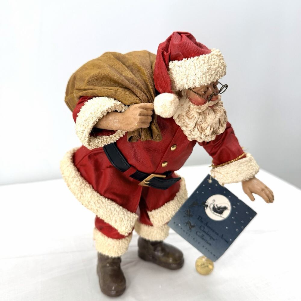 Vintage 1991 Possible Dreams Clothtique Christmas Company - Santa Claus Figurine - Picture 5 of 13